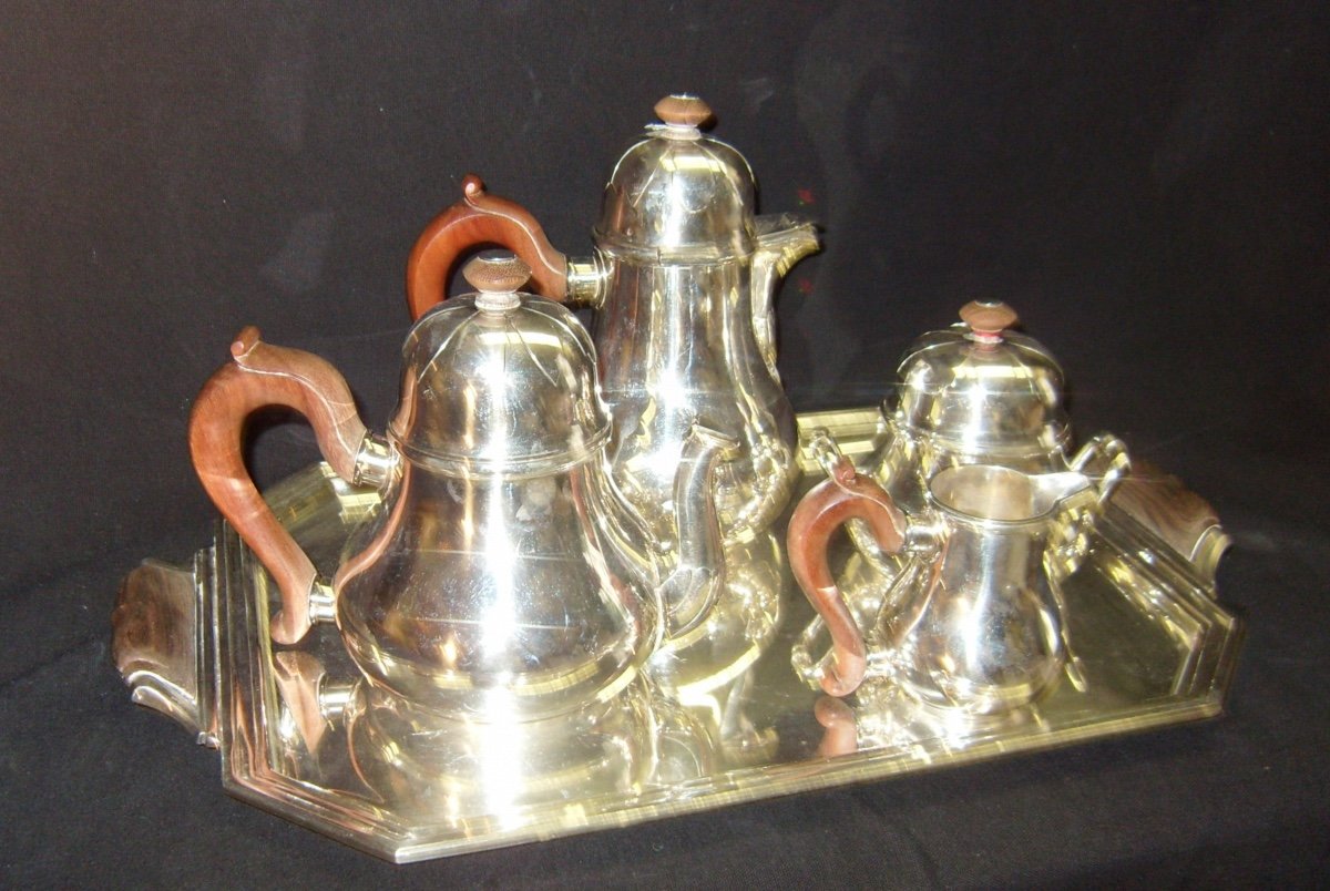 Sterling Silver Tea And Coffee Service-photo-2