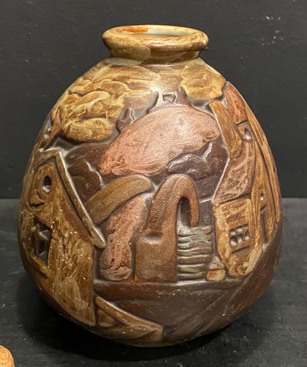 Mougin Sandstone Vase-photo-2