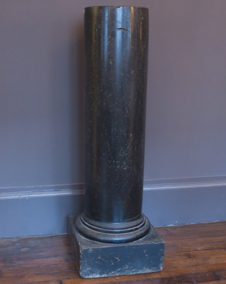 Nineteenth Century Stucq Column