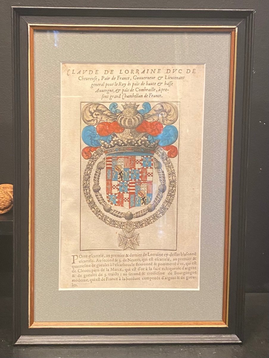 Coat Of Arms Of Claude De Lorraine-photo-2