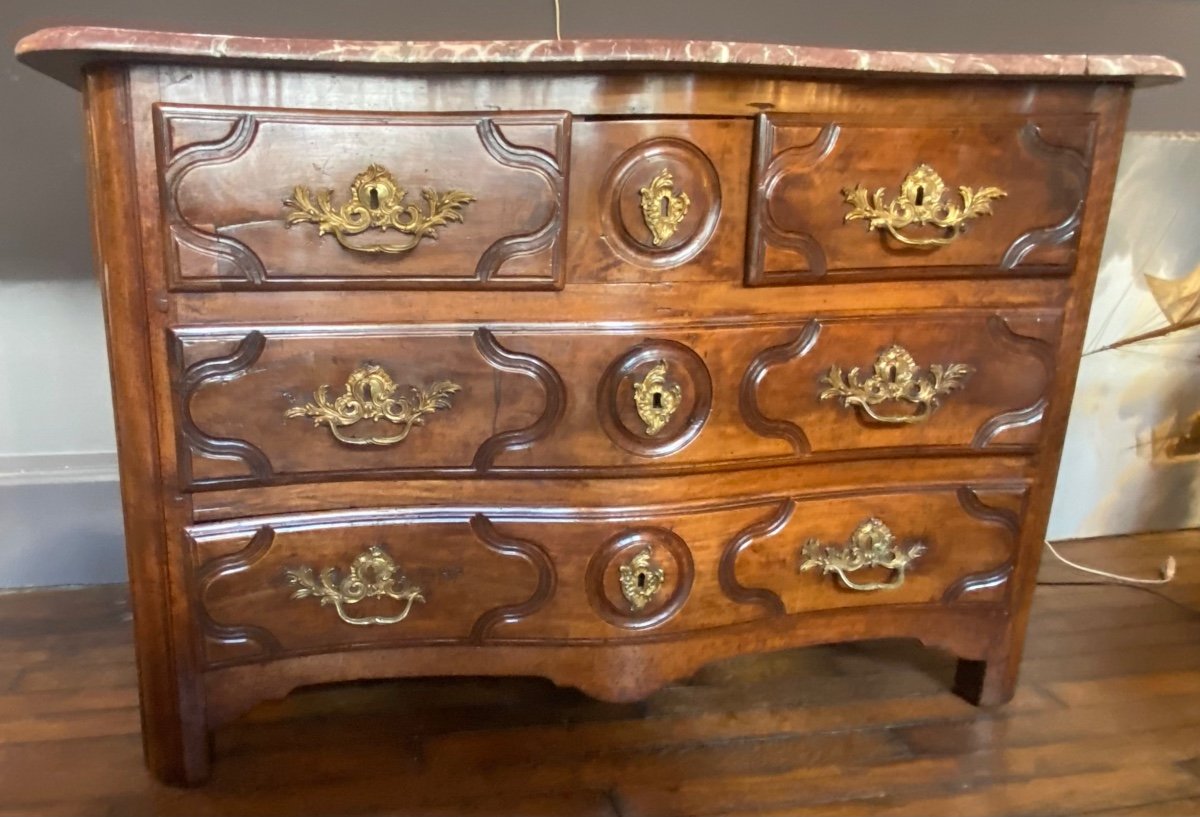 18th Century Natural Wood Commode-photo-2