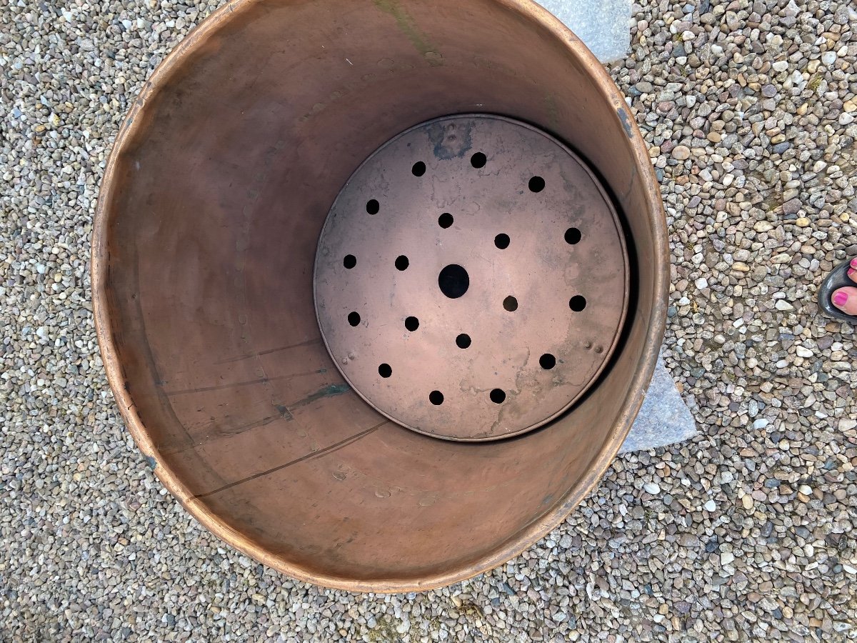 Large Copper Cauldron-photo-6