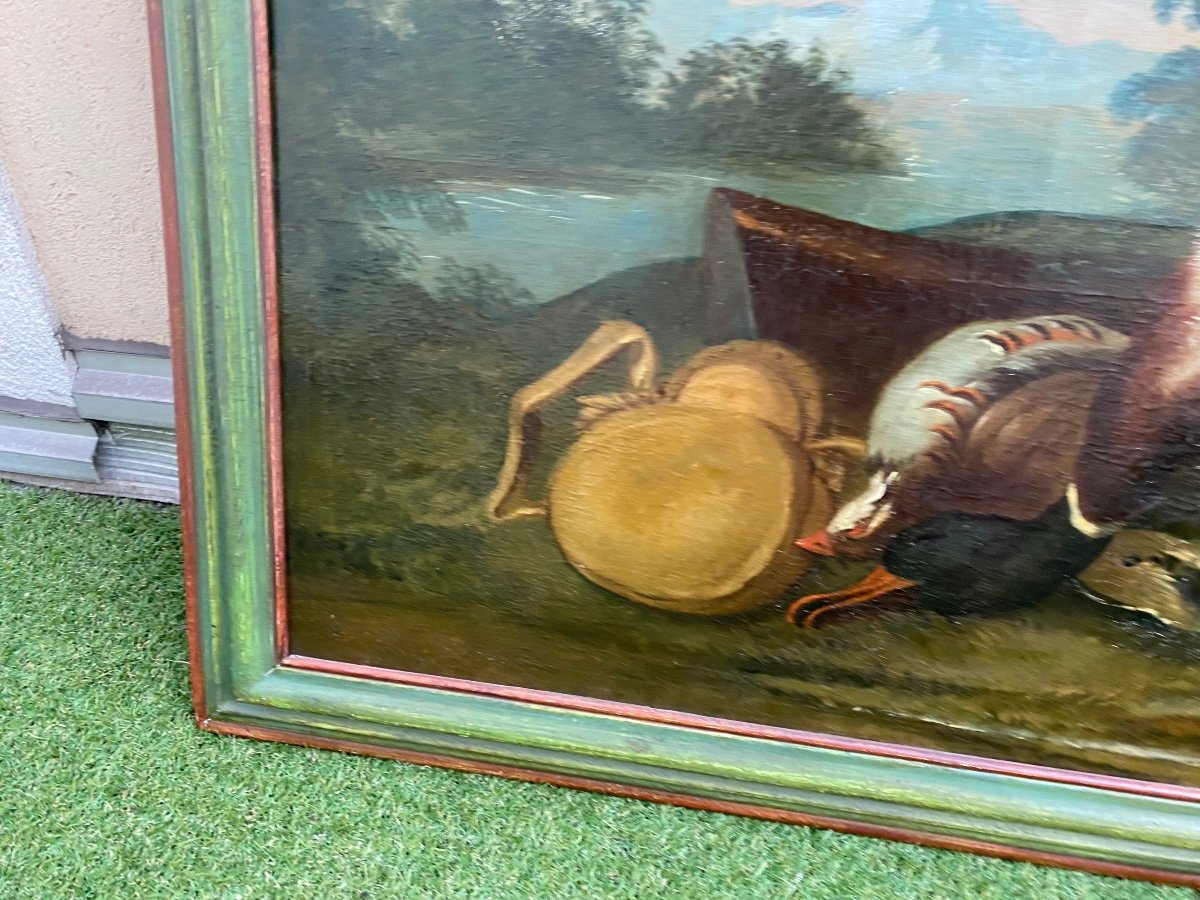 Painting, Painting Of A Still Life With Ducks-photo-2