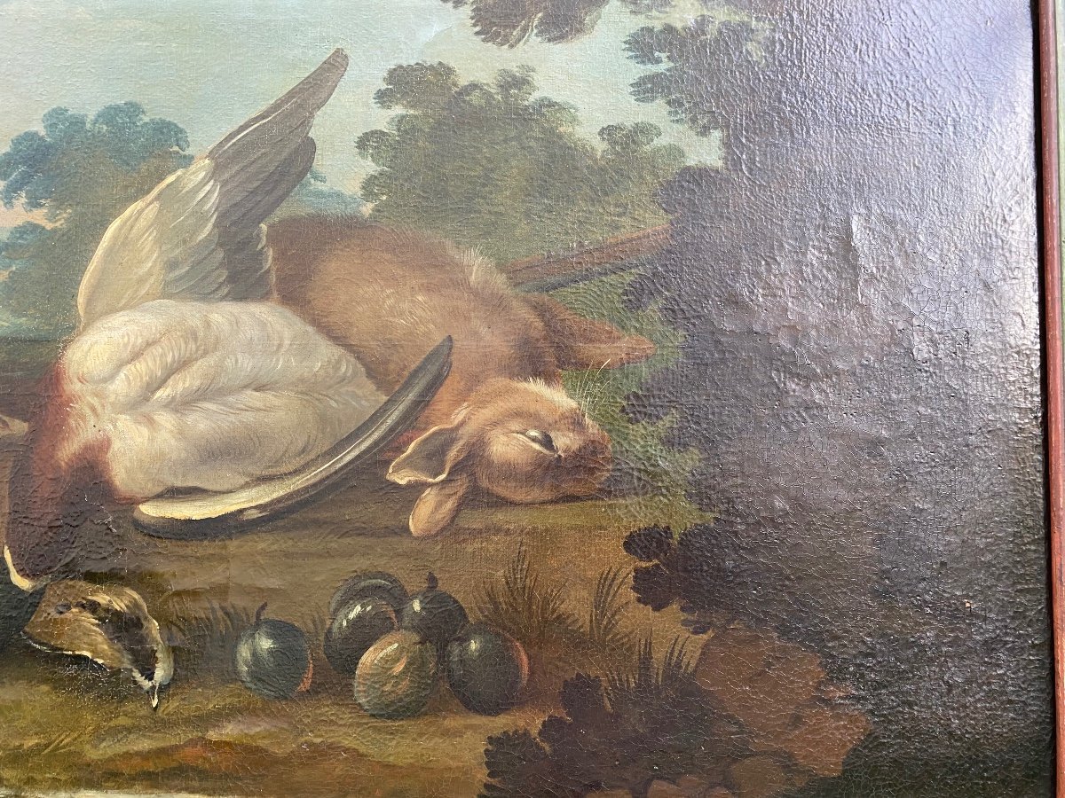 Painting, Painting Of A Still Life With Ducks-photo-7