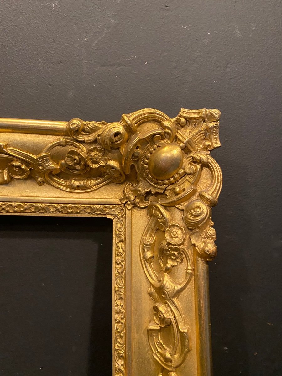 Golden Frame From The 19th Century-photo-2