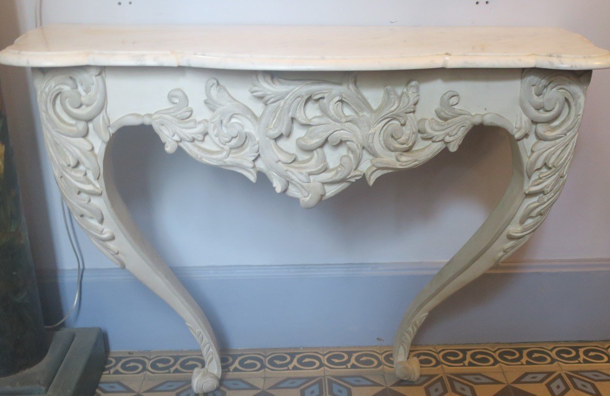 19th Century Painted Console