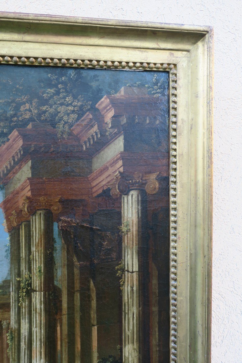 Painting, Painting Of An Ancient Ruin-photo-1