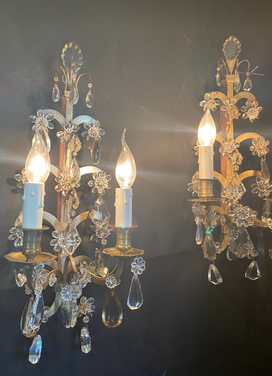 Pair Of Tassel Sconces-photo-3