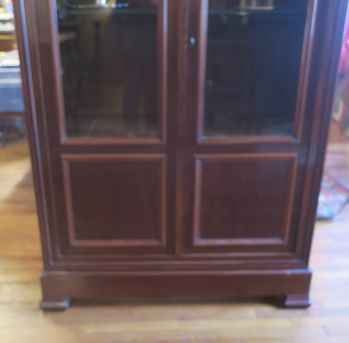 Mahogany Bookcase, 19th Century-photo-3