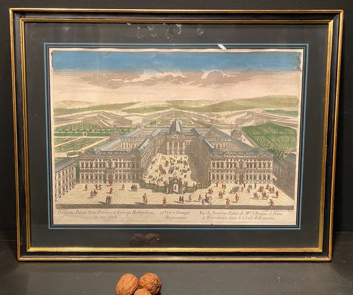 Vue d'Optique Du Palais De Wurtsbourg