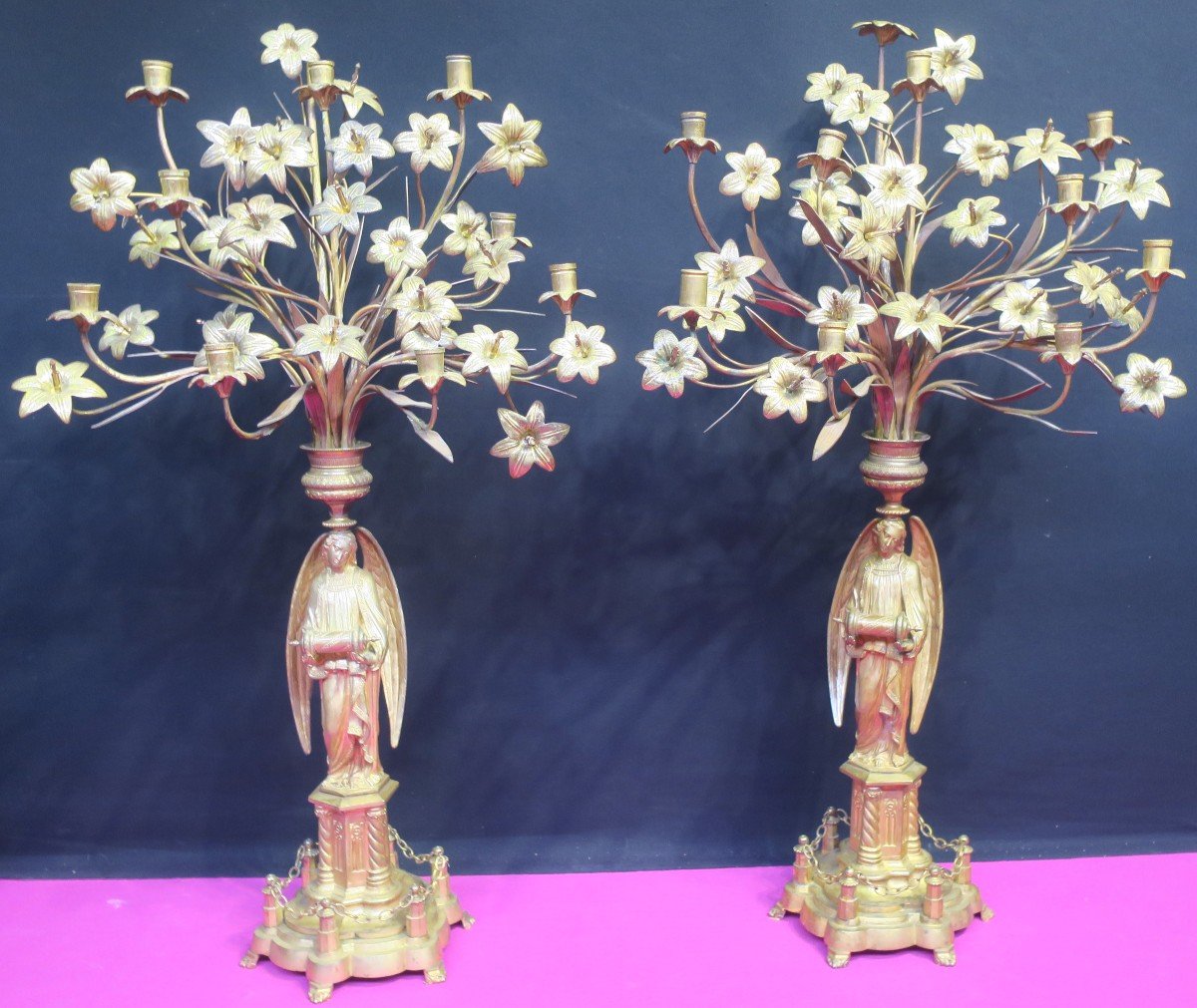 Pair Of Very Large Candelabra