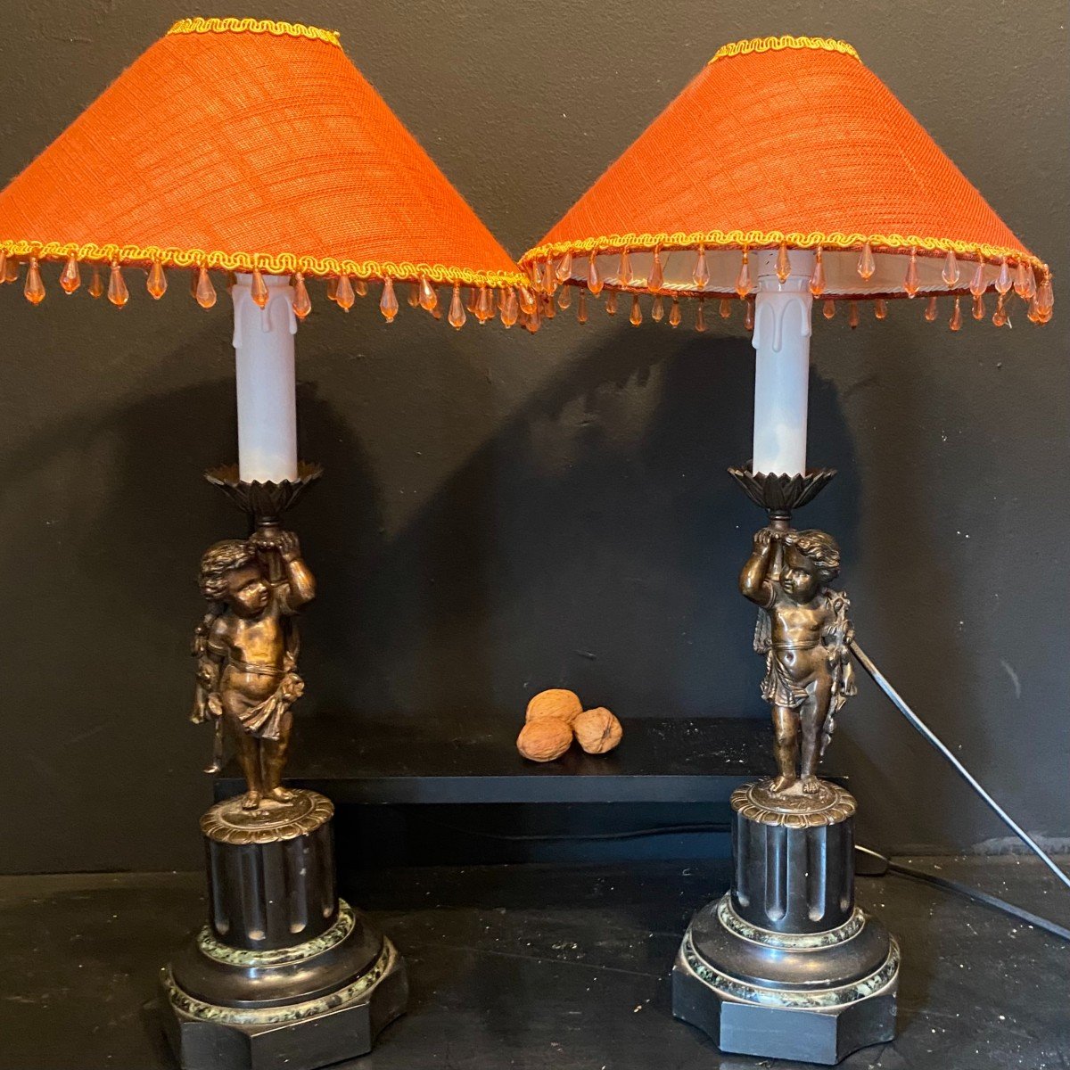 Pair Of 19th Century Lamps-photo-1