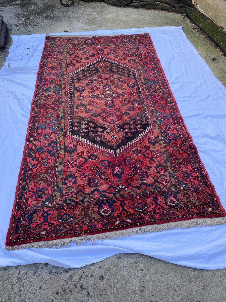 Old Rug 128 Cm X 245 Cm-photo-3