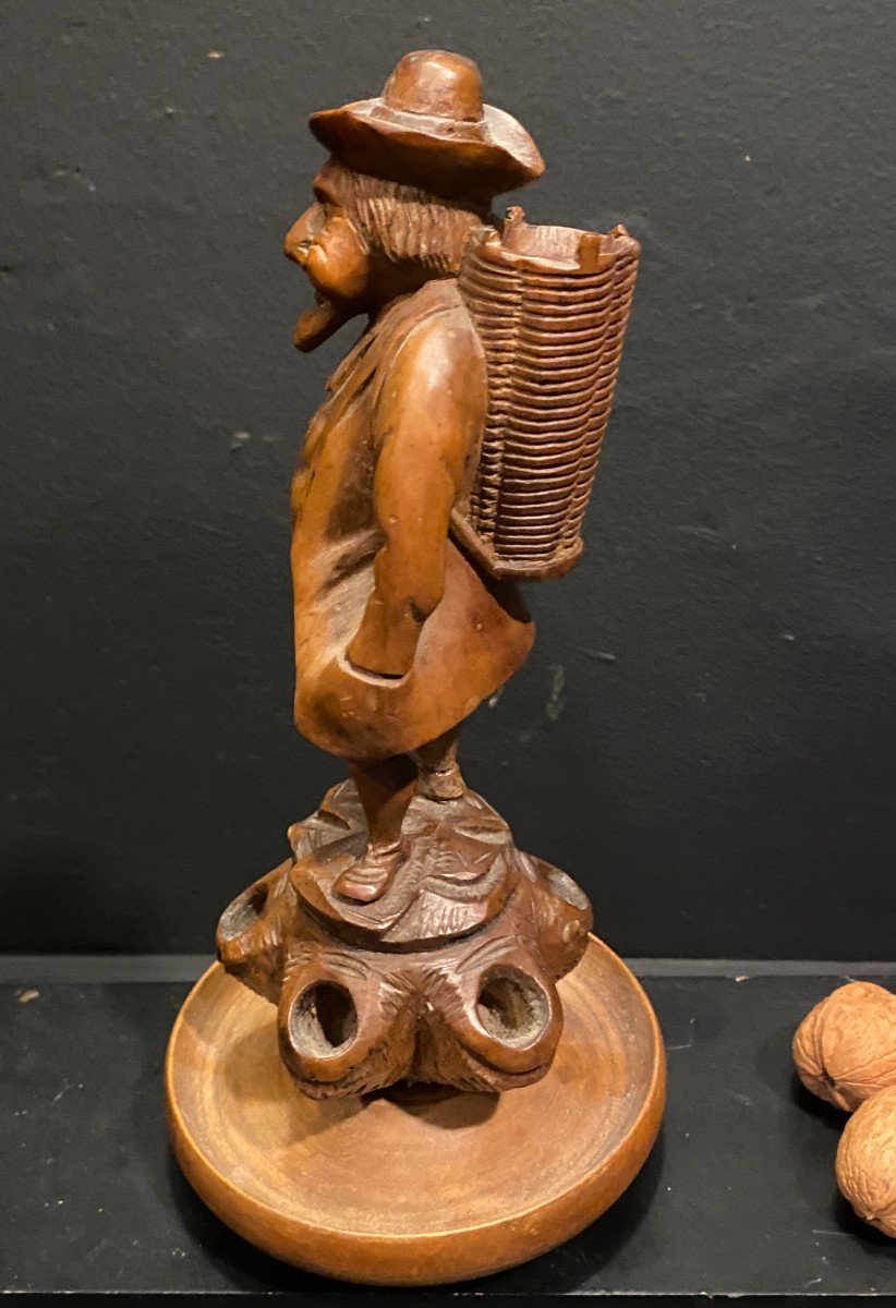 Carved Wooden Statuette-photo-1