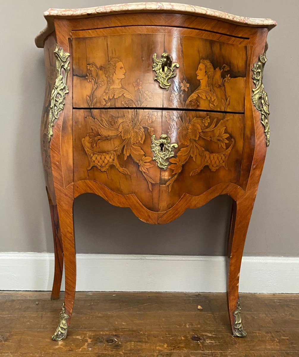 Petite Commode Sauteuse Napoléon III-photo-3