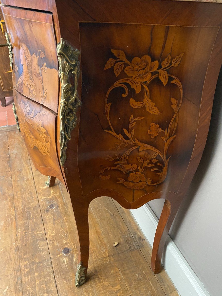 Petite Commode Sauteuse Napoléon III-photo-3