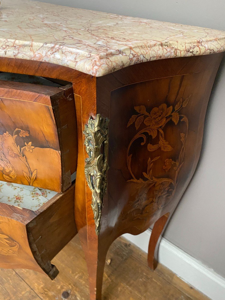 Petite Commode Sauteuse Napoléon III-photo-5