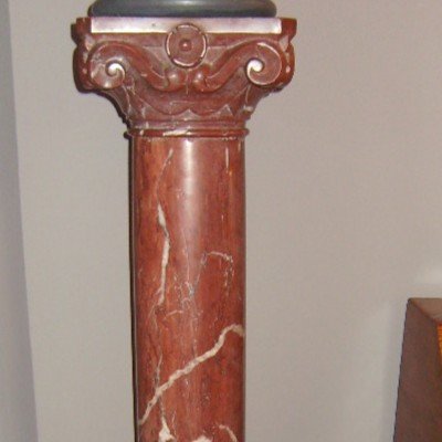 Colonne En Marbre Rouge-photo-2