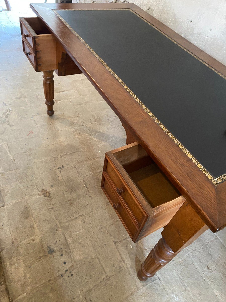 19th Century Oak Desk-photo-1