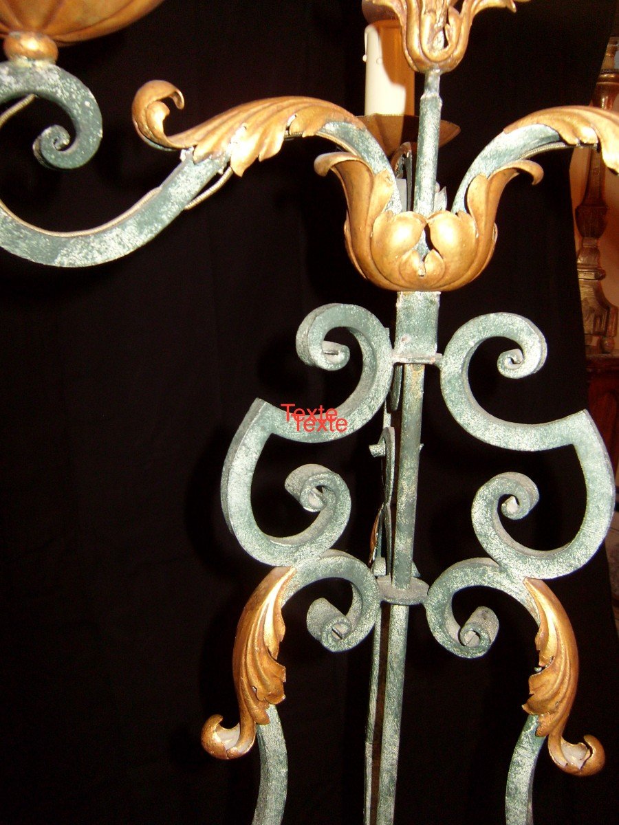 Wrought Iron Floor Lamp -photo-3