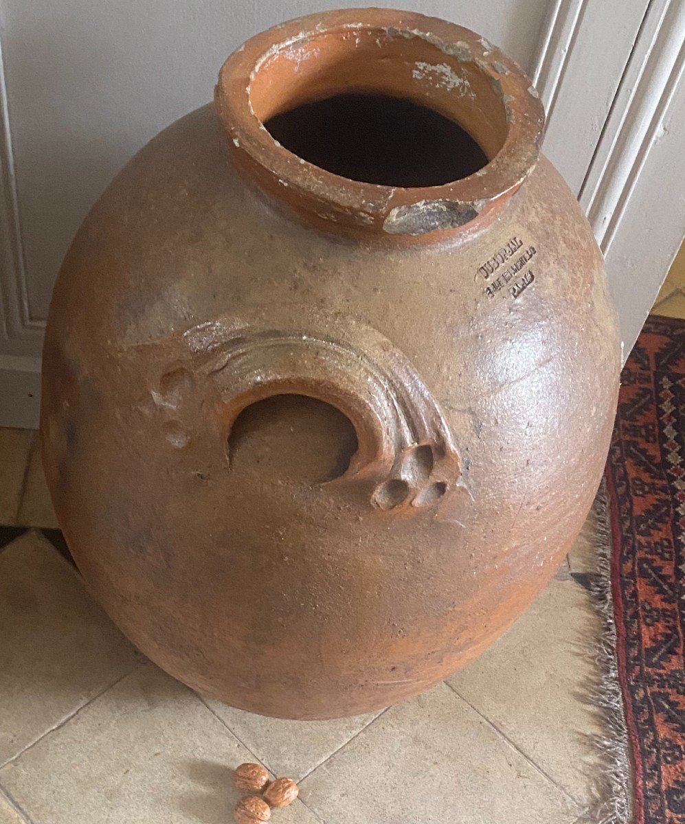 Very Large Stoneware Pot From Morda.fils-photo-3