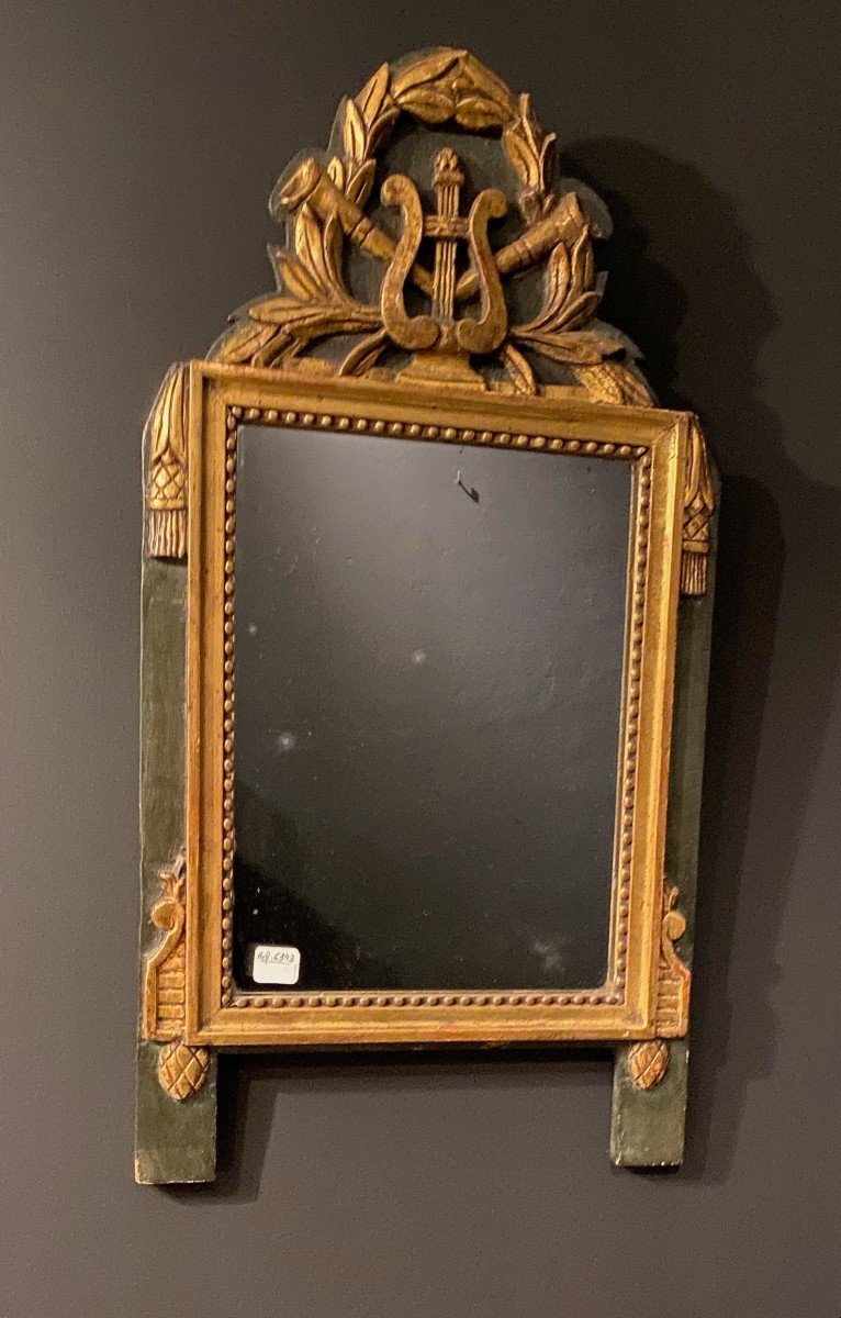 Small Louis XVI Style Mirror-photo-2