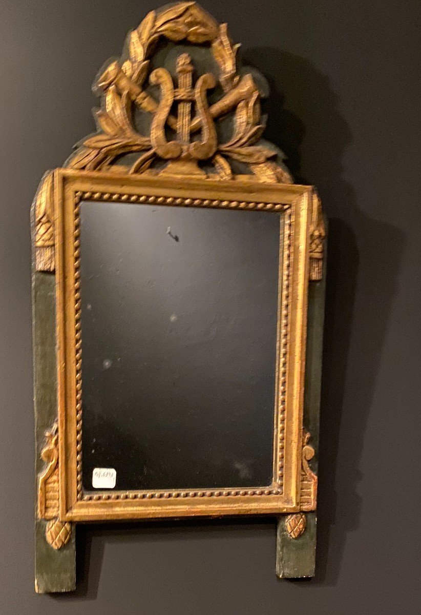 Small Louis XVI Style Mirror-photo-3