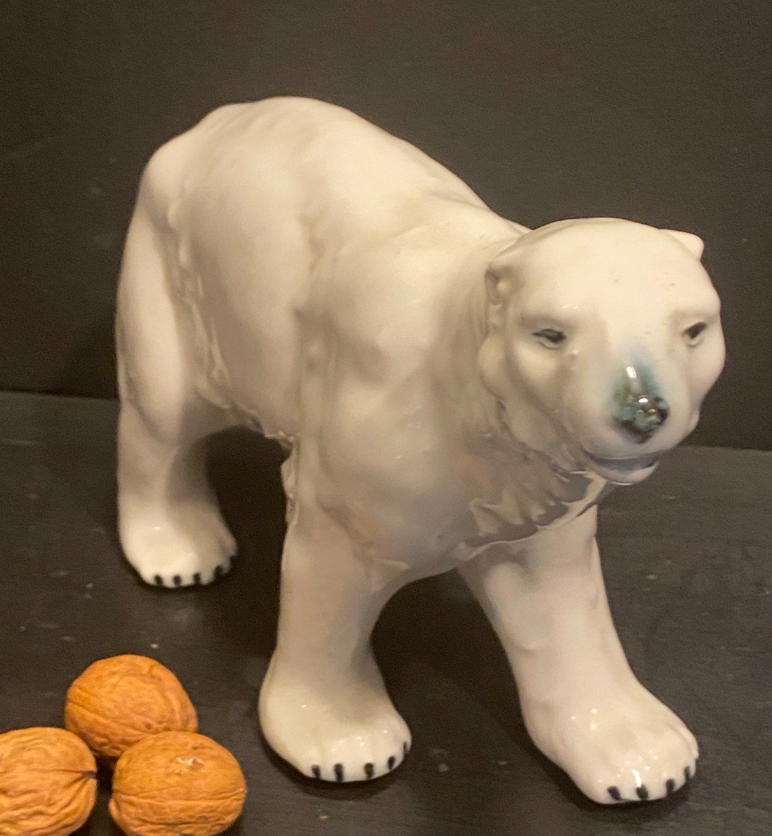 White Earthenware Bear-photo-2