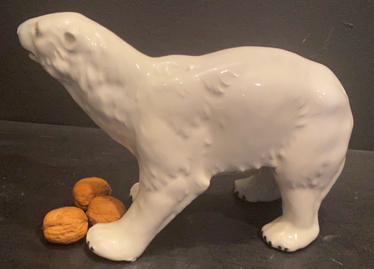 White Earthenware Bear-photo-4