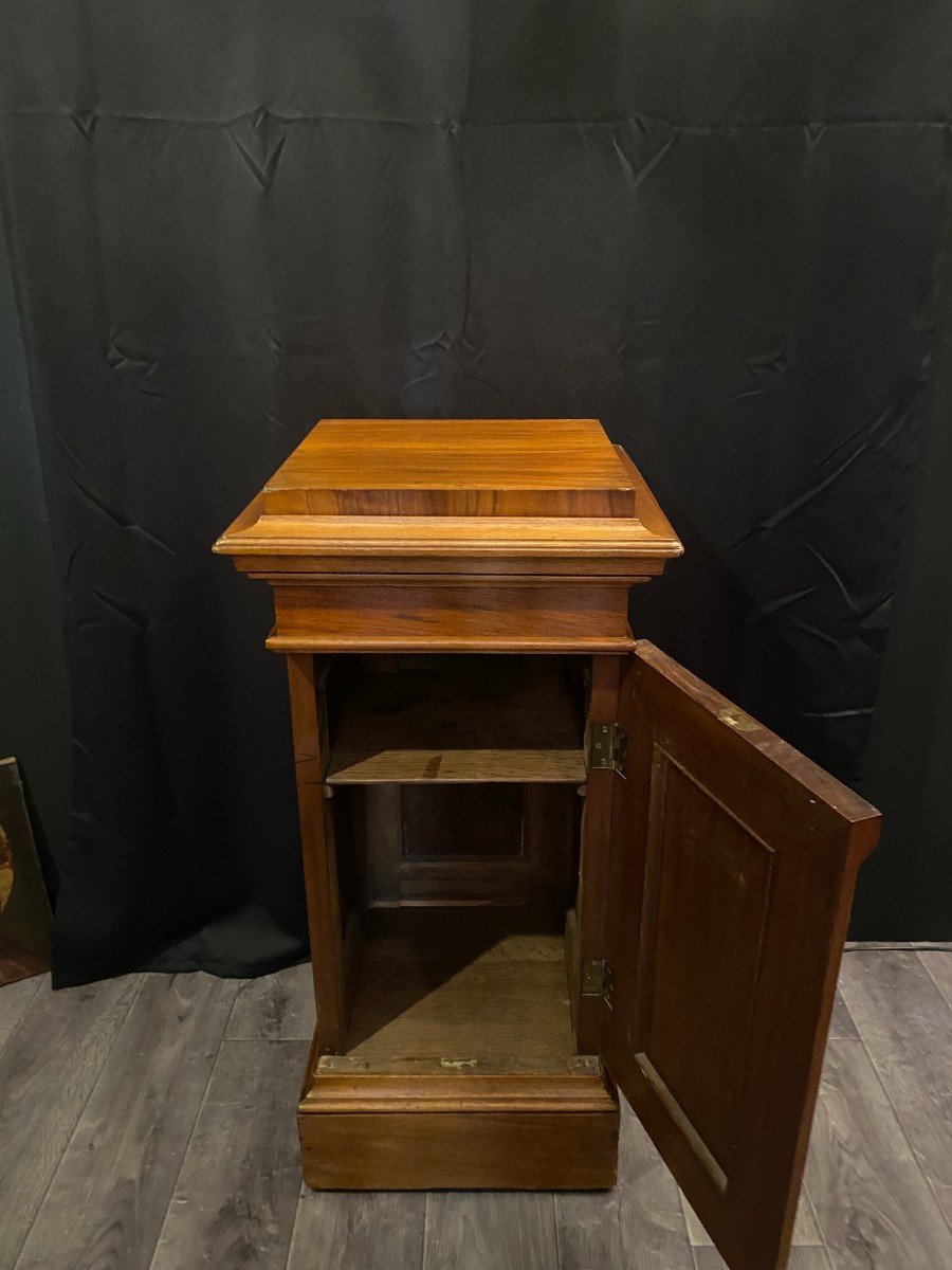 Sheath, Small Single-door Cabinet From The 19th Century.-photo-2