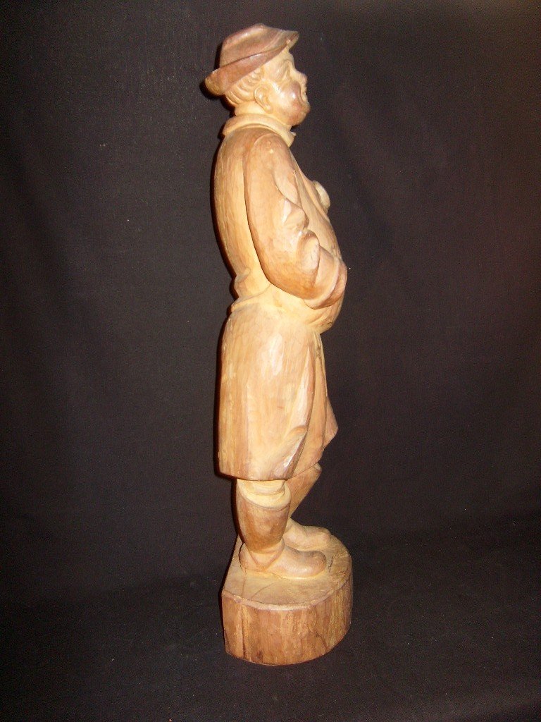 Statue En Bois, Jovial Artisan-photo-2