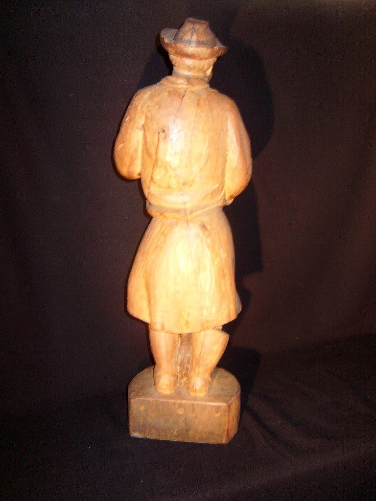 Statue En Bois, Jovial Artisan-photo-3