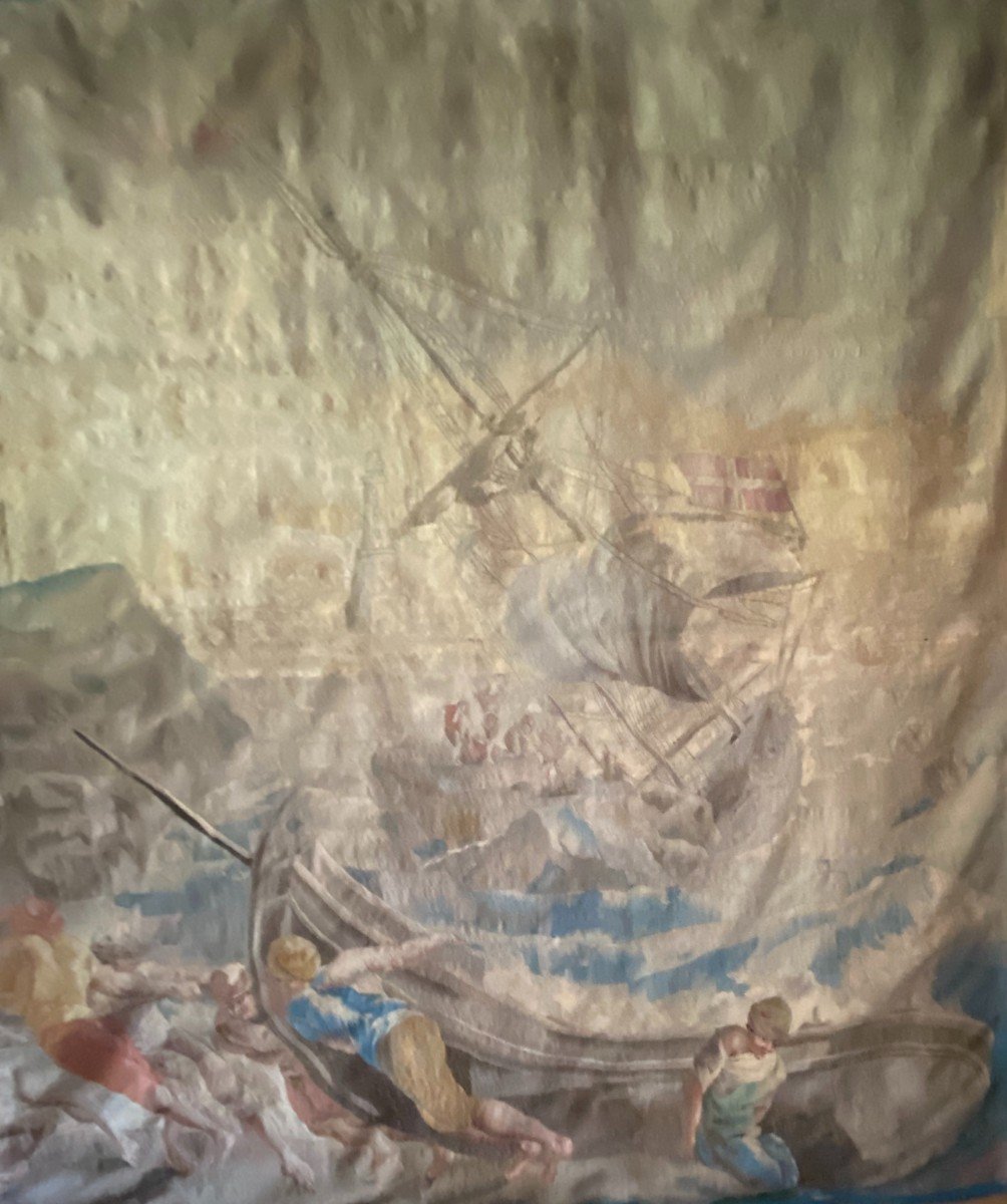 Aubusson Tapestry, The Shipwreck-photo-4