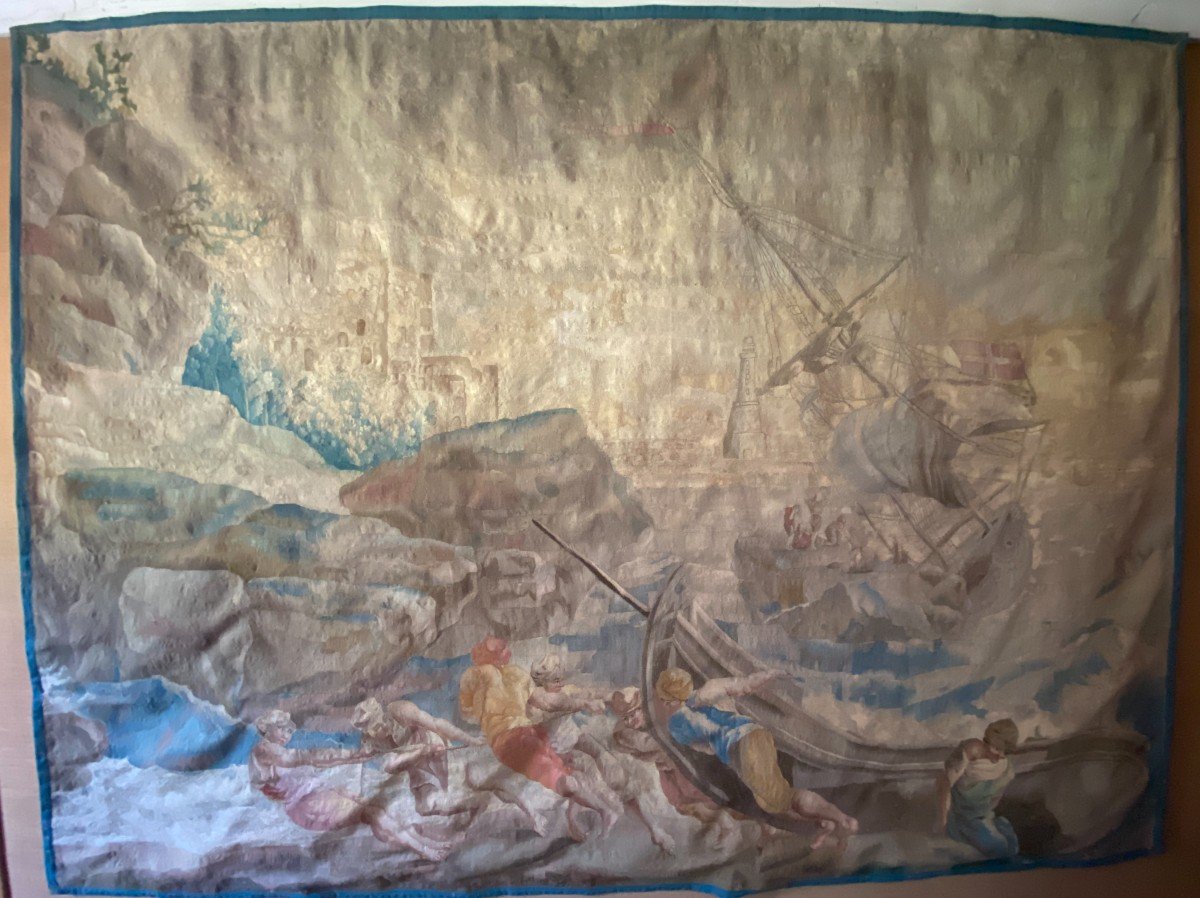 Aubusson Tapestry, The Shipwreck-photo-2