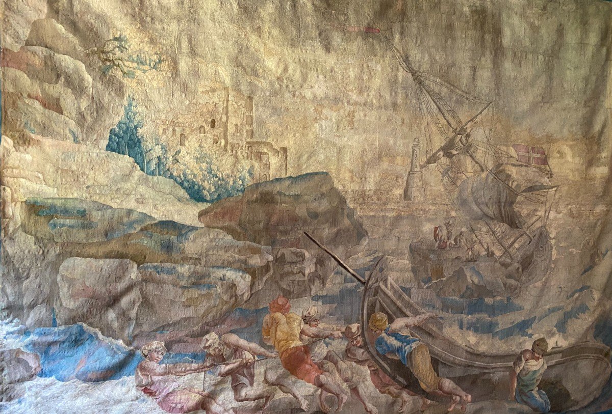 Aubusson Tapestry, The Shipwreck-photo-4