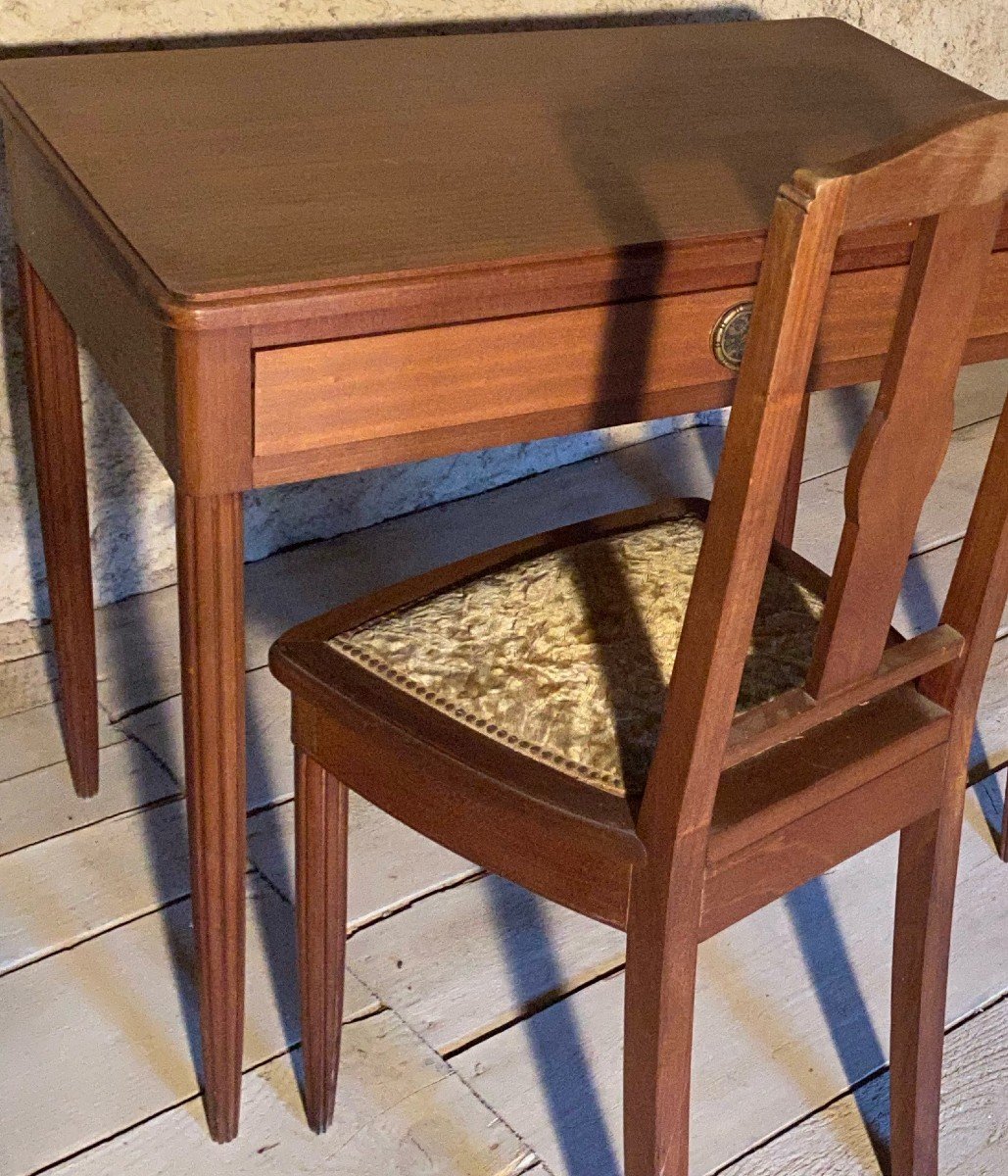 Small Desk And Two Chairs, Gauthier Poinsignon-photo-2