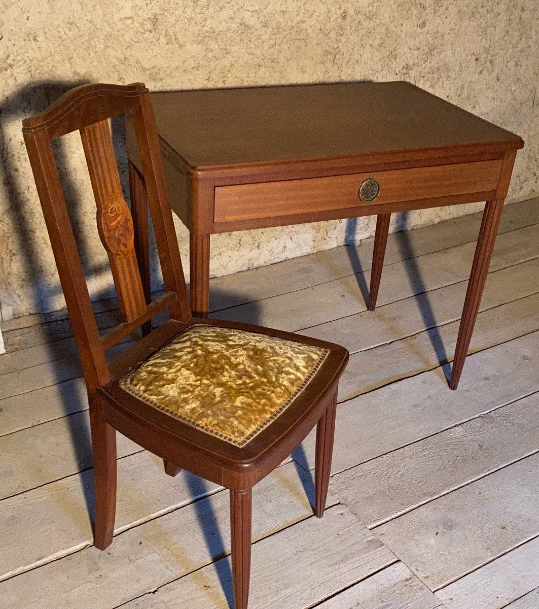 Small Desk And Two Chairs, Gauthier Poinsignon-photo-7