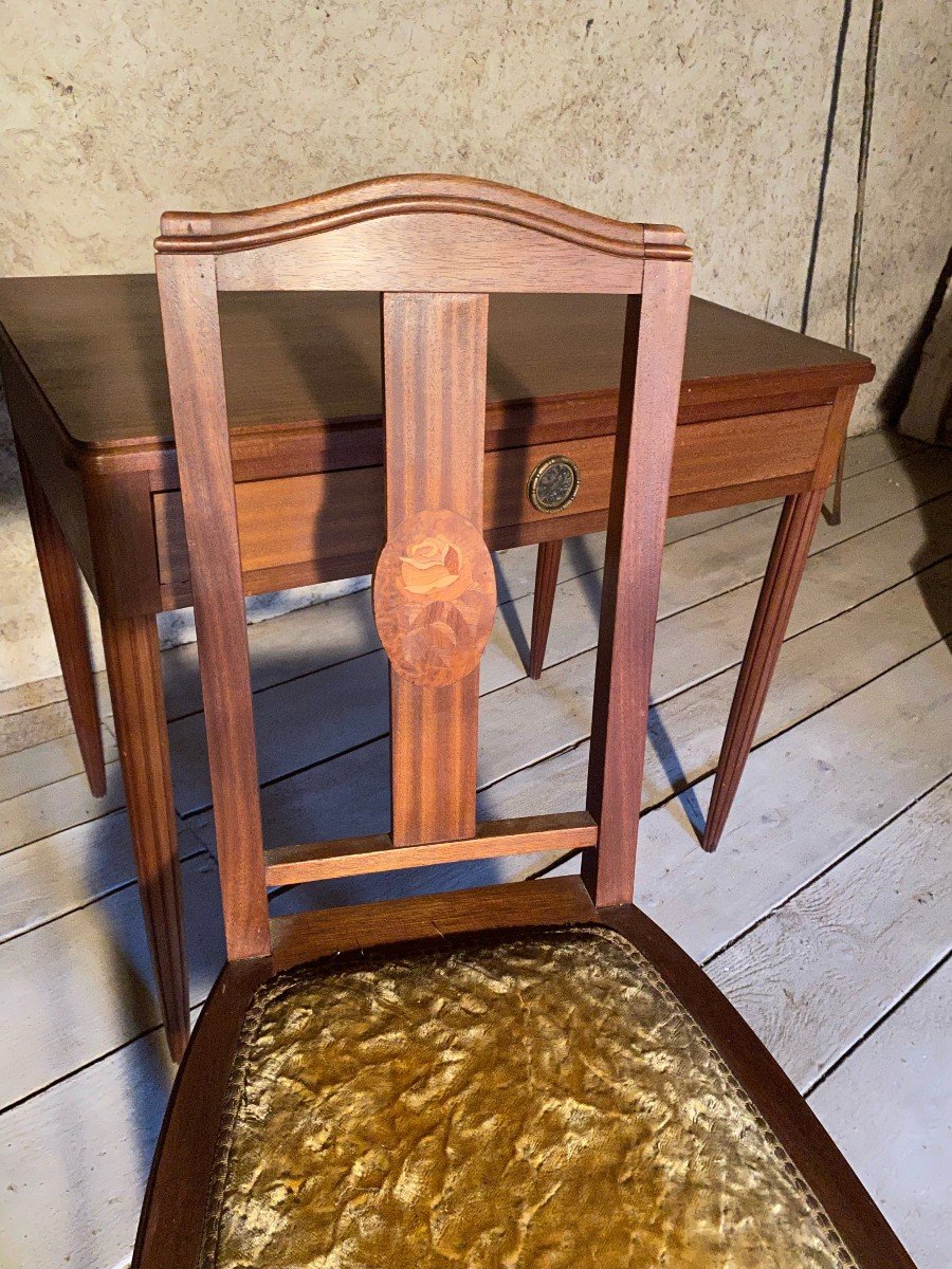 Small Desk And Two Chairs, Gauthier Poinsignon-photo-8