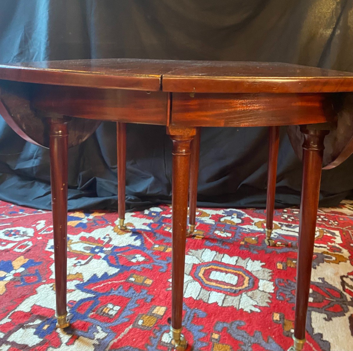 19th Century Louis XVI Style Dining Table-photo-4