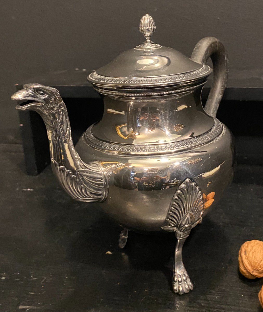 Sterling Silver Teapot-photo-3