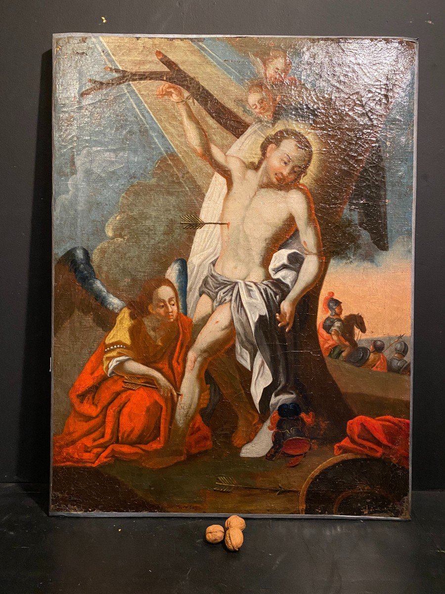 Tableau, Peinture De Saint Sebastien-photo-2