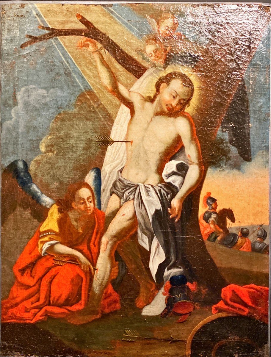 Tableau, Peinture De Saint Sebastien-photo-3