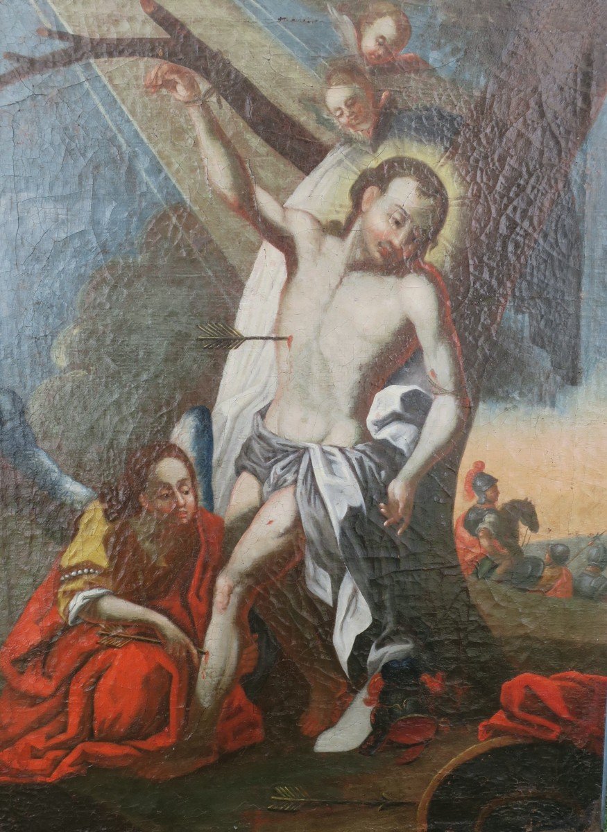 Tableau, Peinture De Saint Sebastien-photo-4