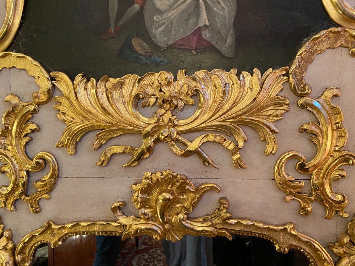 Large Louis XV Trumeau-photo-4