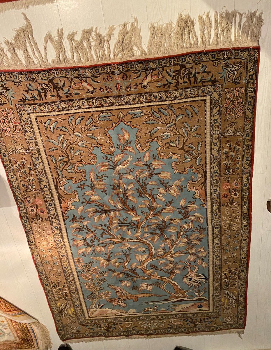 Persian Rug, Tree Of Life-photo-4