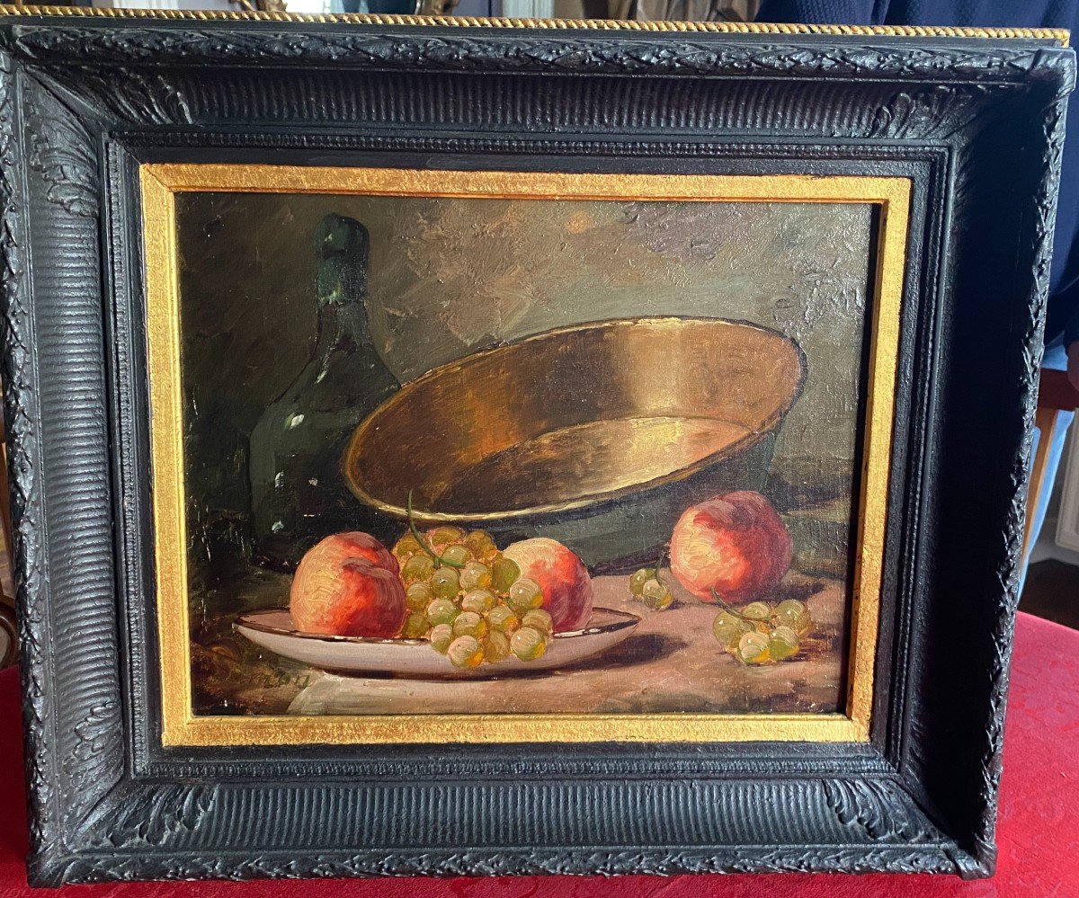 Tableau, Peinture Nature Morte Signée Simon