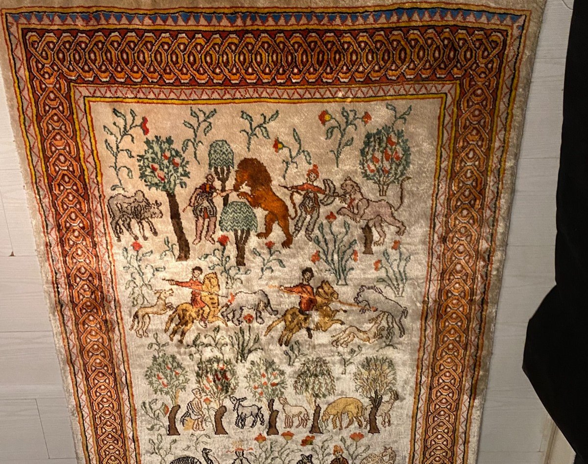 Small Silk Rug