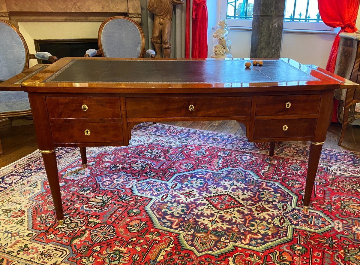 Mahogany Desk Plate Late 18th Century-photo-2