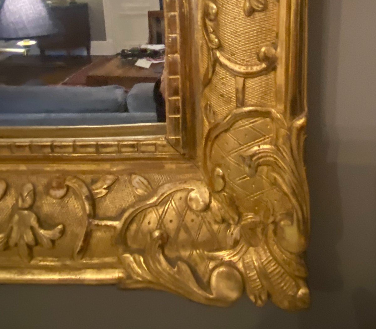 Mirror, Regency Golden Mirror-photo-3