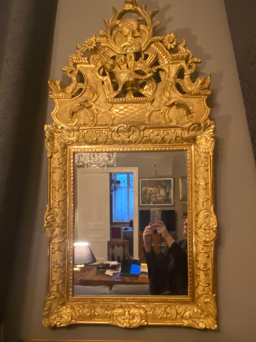 Mirror, Regency Golden Mirror